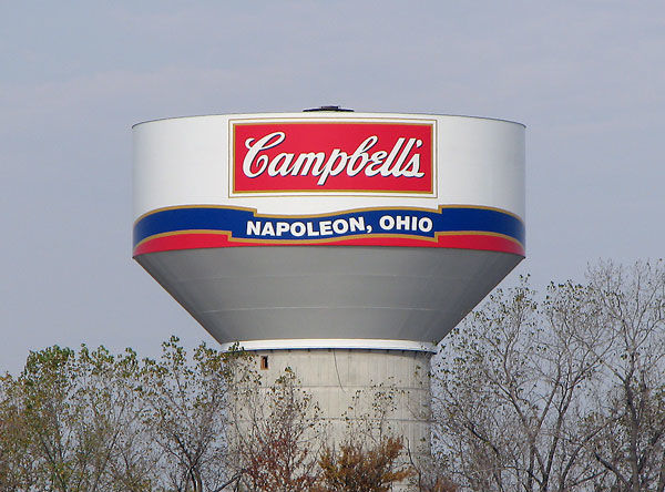 Campbell’s water tower